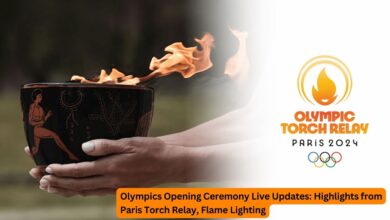 Olympics Opening Ceremony Live Updates: Highlights from Paris Torch Relay, Flame Lighting