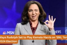 Maya Rudolph Set to Play Kamala Harris on 'SNL' for 2024 Election