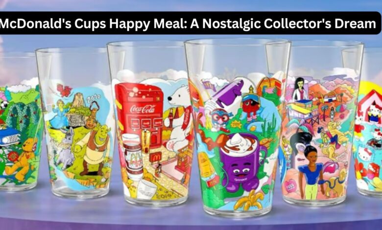 McDonald's Cups Happy Meal: A Nostalgic Collector's Dream