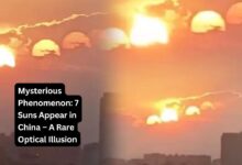 Mysterious Phenomenon: 7 Suns Appear in China – A Rare Optical Illusion