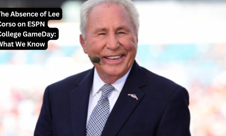 The Absence of Lee Corso on ESPN College GameDay: What We Know