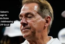 Nick Saban's Message to Florida State Fans: Addressing the CFP Snub