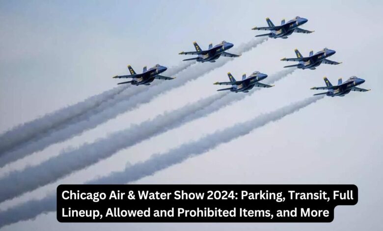 Chicago Air & Water Show 2024: Parking, Transit, Full Lineup, Allowed and Prohibited Items, and More